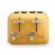 CT04.Y Argento Silva 4 Slice Toaster