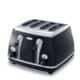 CTO4003.BK Icona Classic Toaster