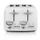 CT04.W1 Argento 4 Slice Toaster