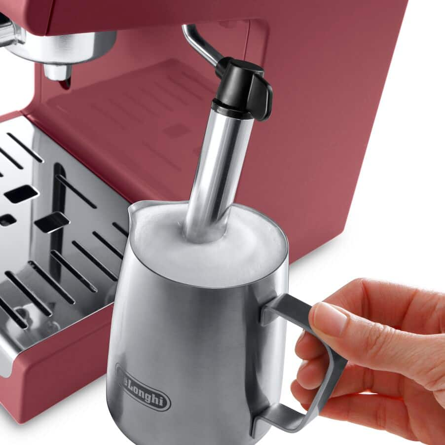 Cafetera expresso manual Delonghi Dedica, 15 bares de presión, sistema  capuchino ajustable