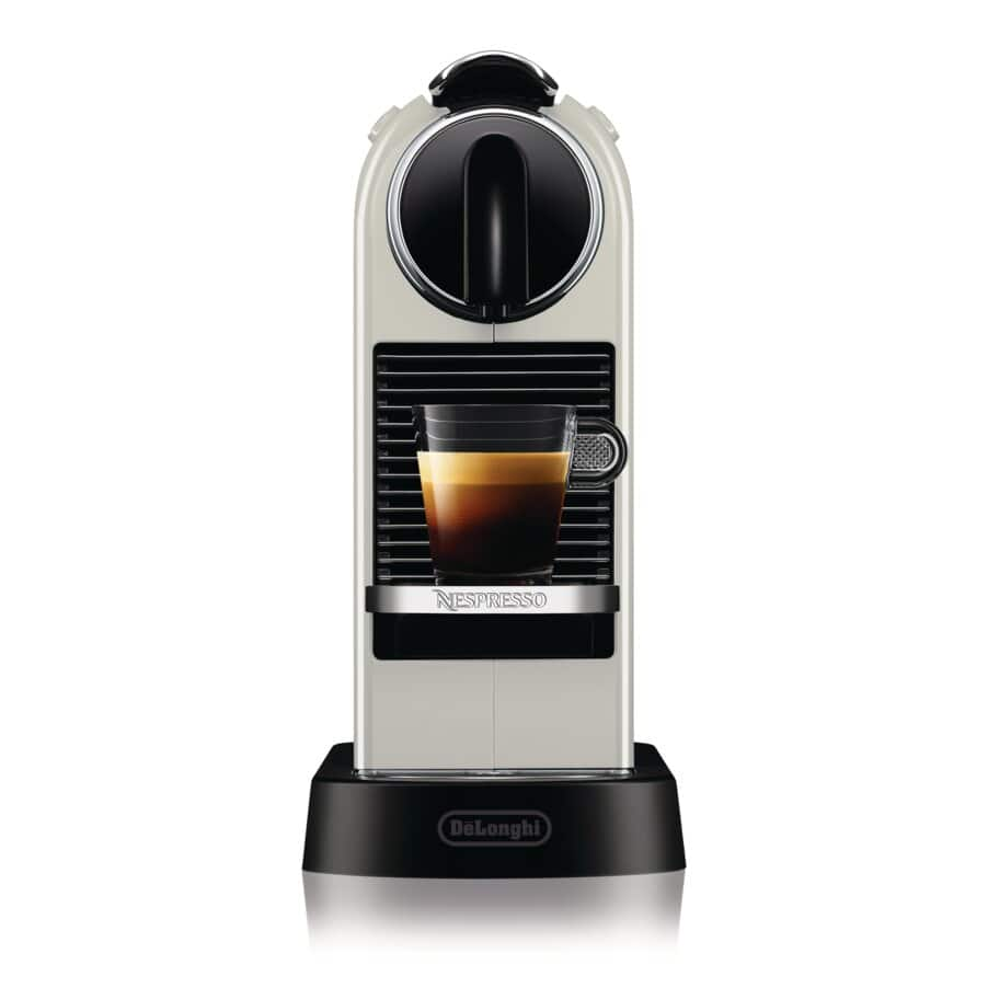 Cafetera de Cápsulas Nespresso Delonghi Citiz EN167CW Crema