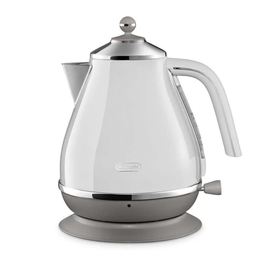 Delonghi avvolta kettle clearance white best price