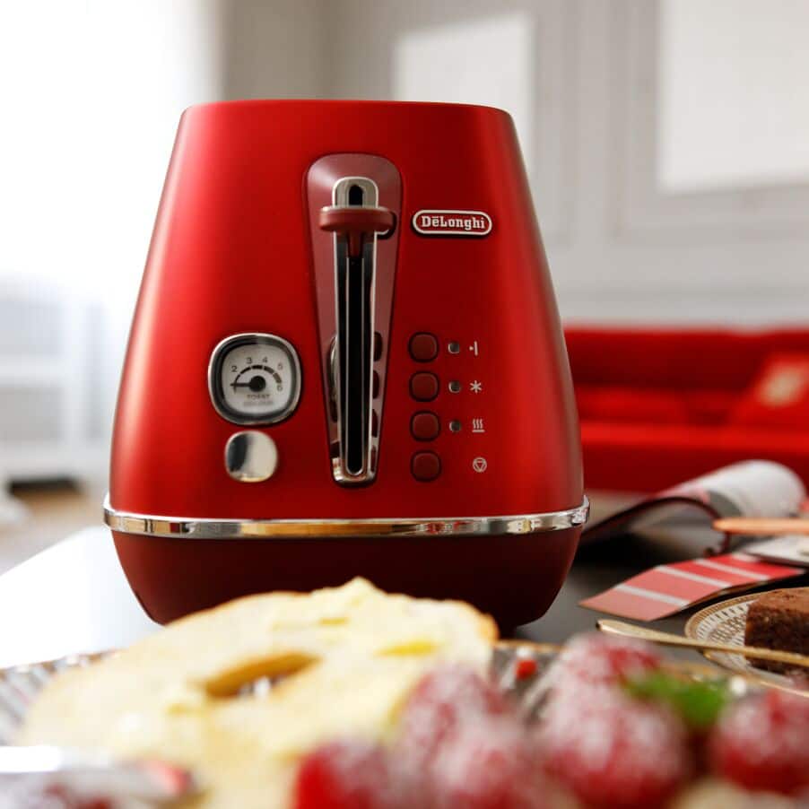 Tosteri Distinta, CTI2103.R Distinta Flair Toaster, 0230120057, Crvena