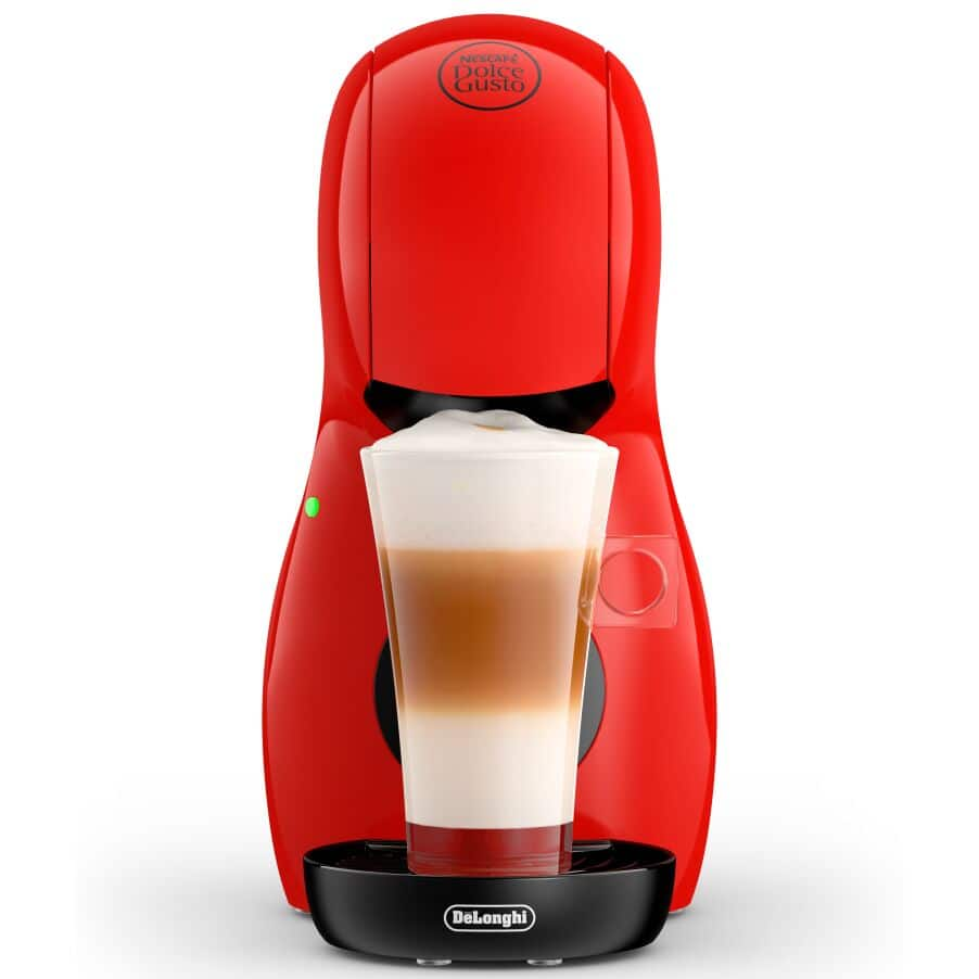 NESCAFÉ DOLCE GUSTO De'Longhi Piccolo XS EDG210.R Macchina per Caffè  Espresso e Altre bevande in capsula, Manuale, Rosso : : Casa e  cucina