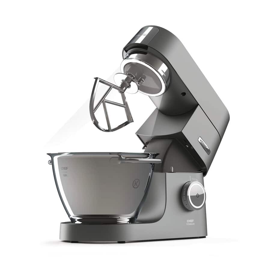 Stand Mixers, Chef Titanium KVC7300S, 0W20011156, Silver