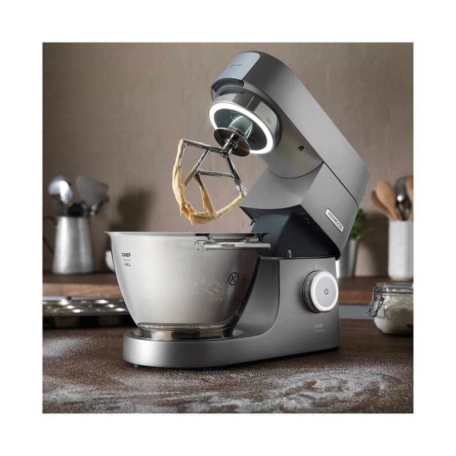 Stand Mixers, Chef Titanium KVC7300S, 0W20011156, Silver