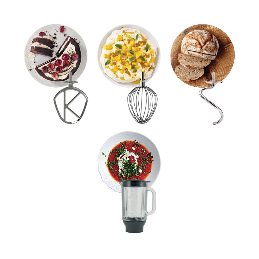 Stand Mixers, Chef XL Elite KVL6320S, 0W20011170, Silver