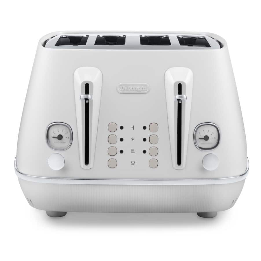 Delonghi 2024 white toaster