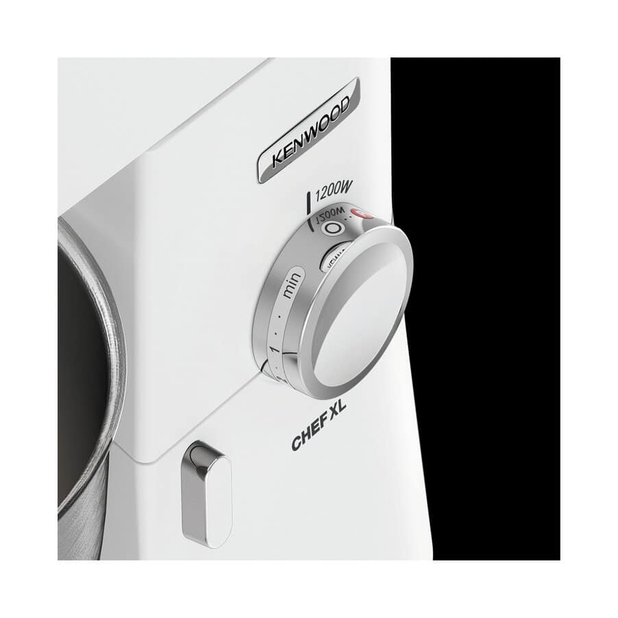 Kenwood Chef Kitchen Machine & Mixer, Chef XL KVL4100W, 0W20011266, White