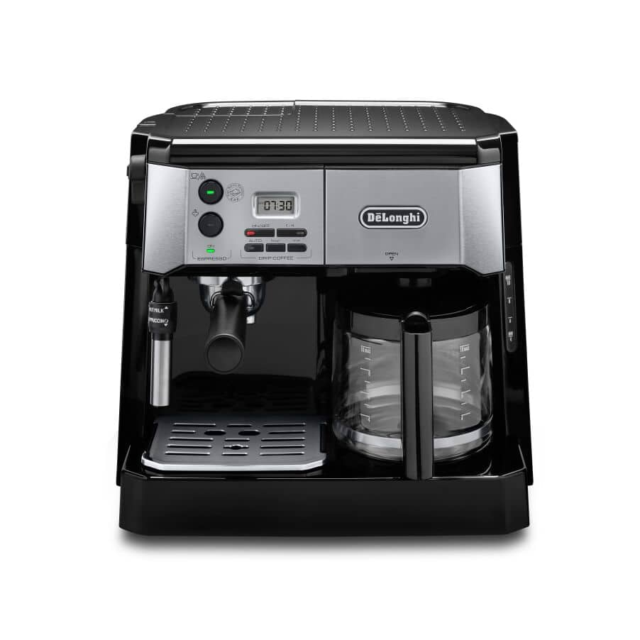 De'Longhi Combination Espresso/Coffee Machine - Stainless Steel BCO430