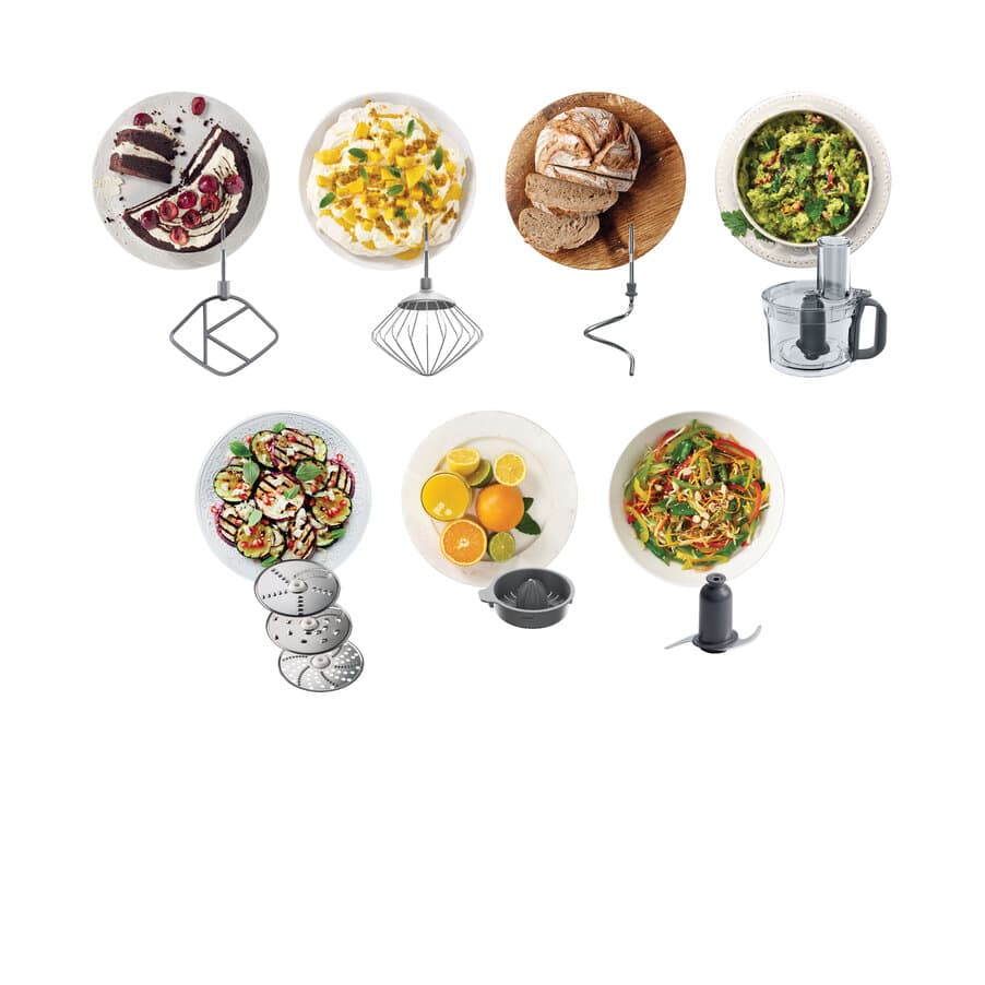 Stoječi mešalci, MultiOne KHH300WH, 0W20010013, Bela