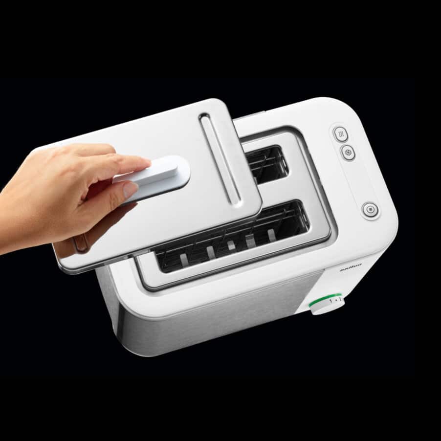 ID Breakfast Collection Toaster, undefined, undefined, Stainless steel / white