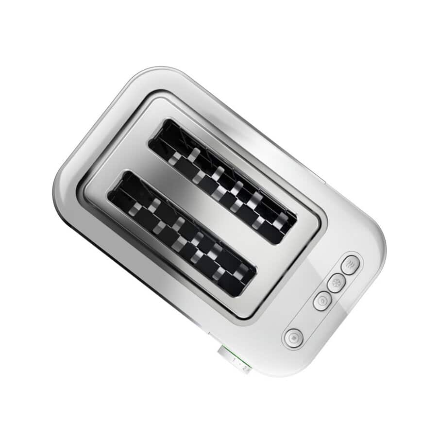 ID Breakfast Collection Toaster, undefined, undefined, Stainless steel / white