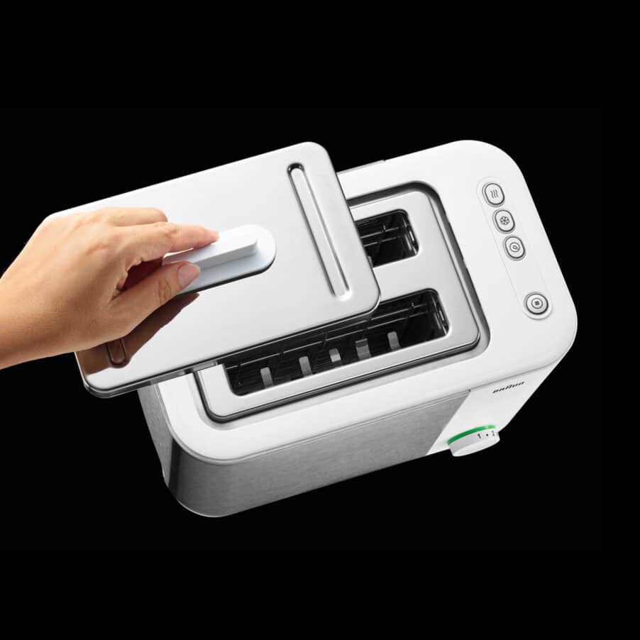 ID Breakfast Collection Toaster, undefined, undefined, Stainless steel / white