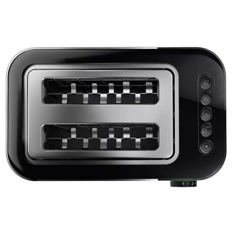 Grille-pain ID Breakfast Collection, undefined, undefined, Acier inoxydable / noir