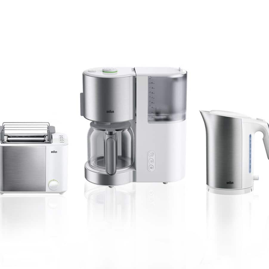 ID Breakfast Collection Toaster, undefined, undefined, Stainless steel / white