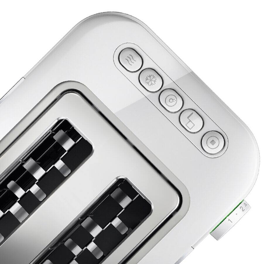 ID Breakfast Collection Toaster, undefined, undefined, Stainless steel / white