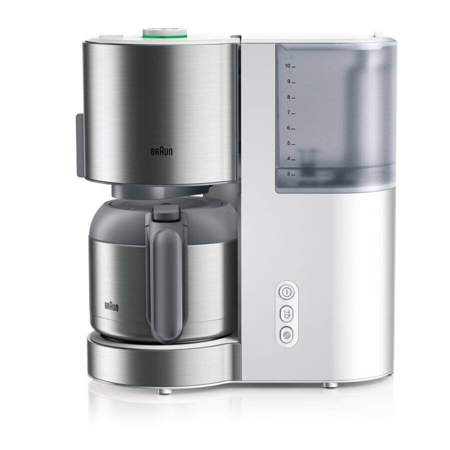 ID Breakfast Collection Coffee machines, undefined, undefined, Stainless steel / white