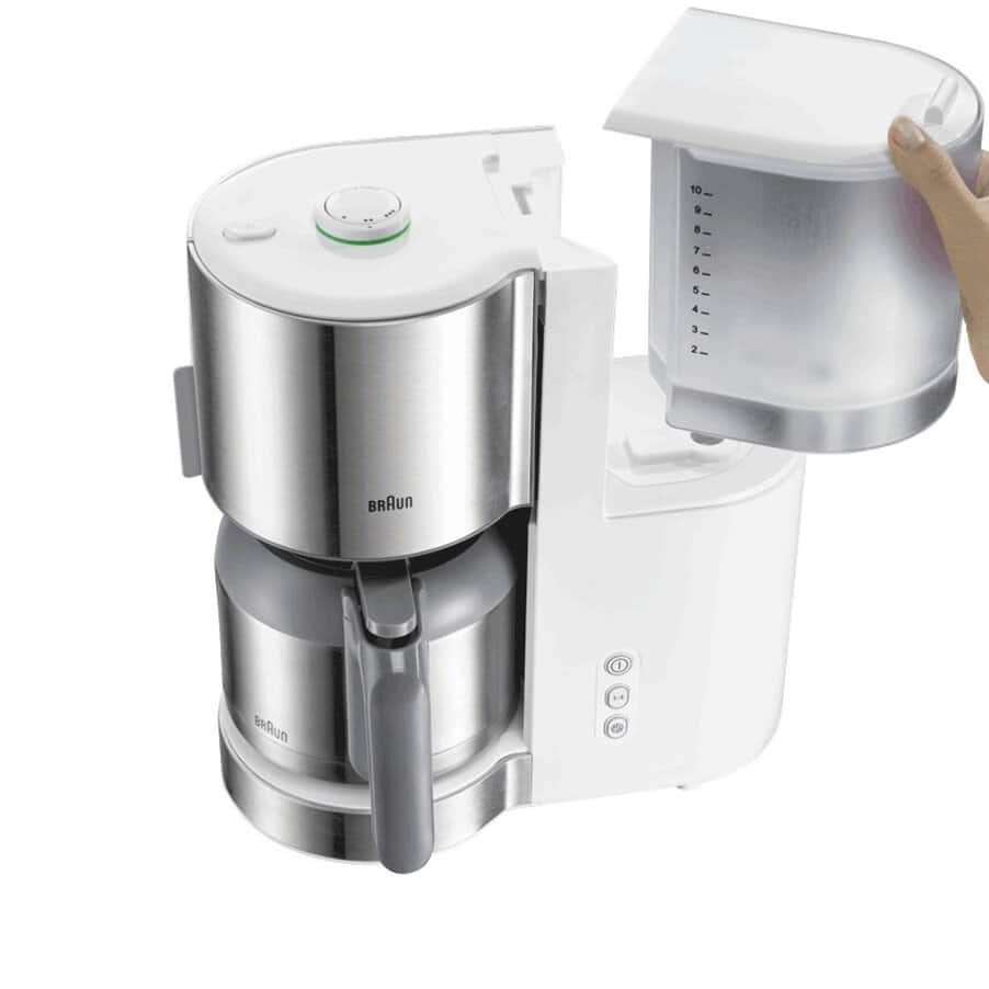 ID Breakfast Collection Coffee machines, undefined, undefined, Stainless steel / white