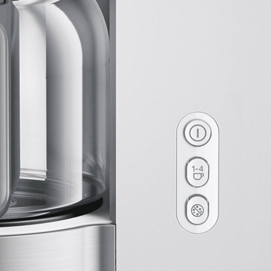 ID Breakfast Collection Coffee machines, undefined, undefined, Stainless steel / white