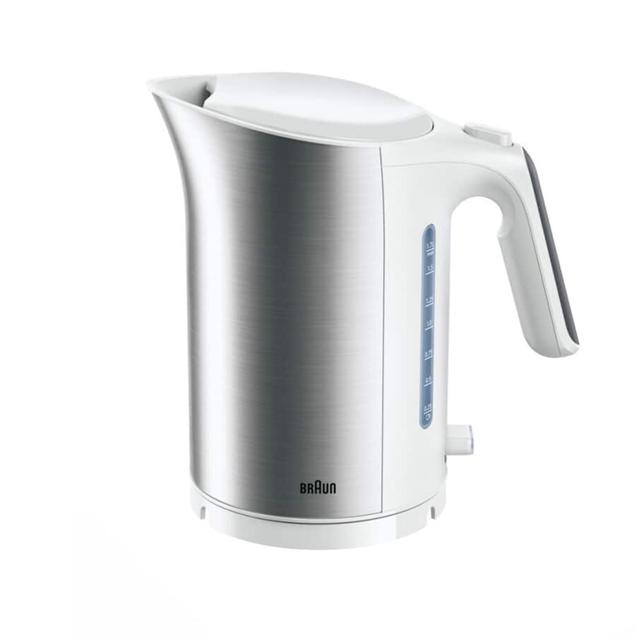 ID Breakfast Collection Kettles, undefined, undefined, Stainless steel / white