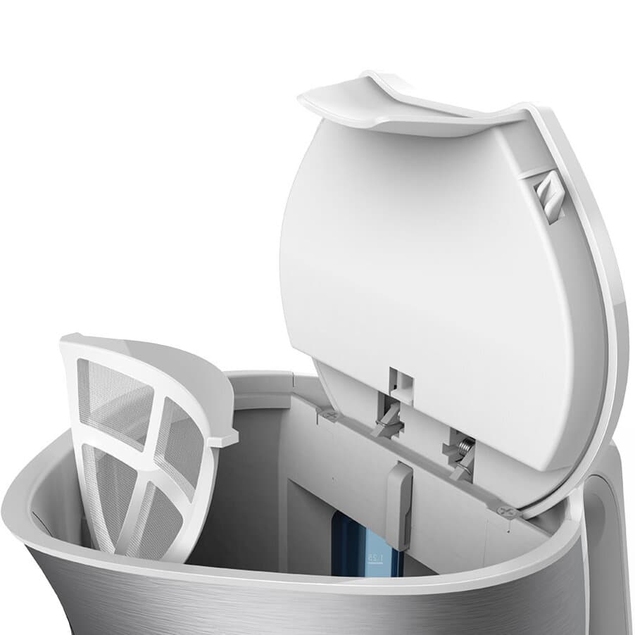 ID Breakfast Collection Kettles, undefined, undefined, Stainless steel / white