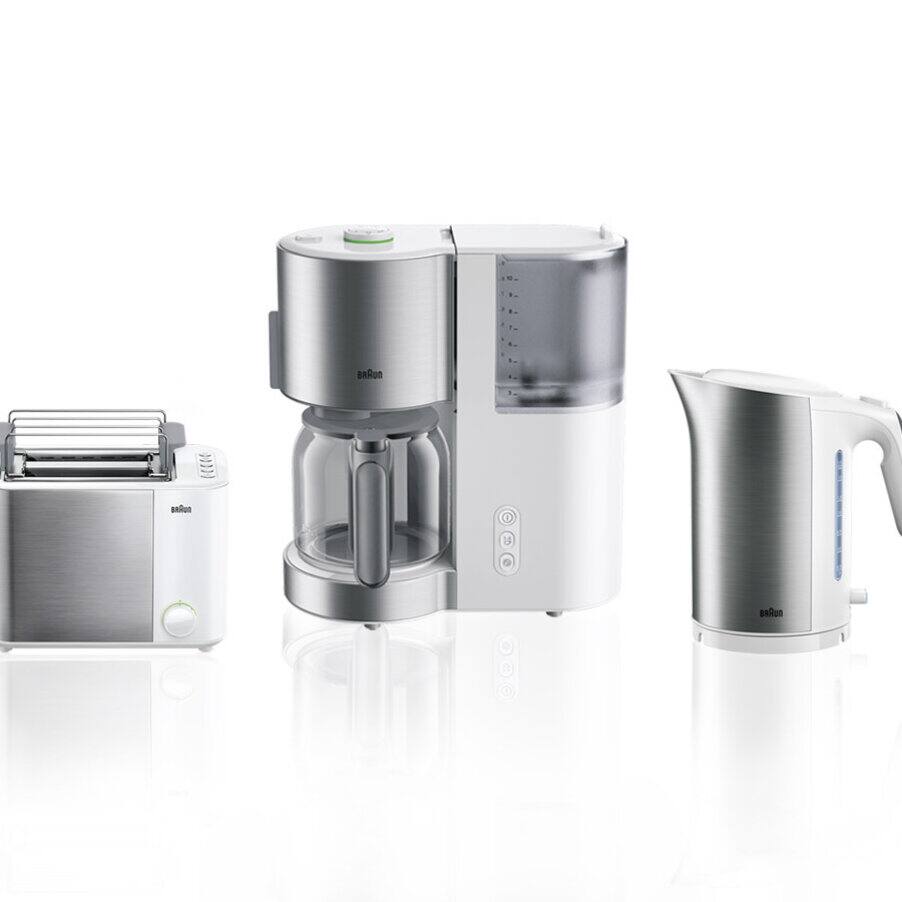 Breakfast Collection, undefined, undefined, Stainless steel / white