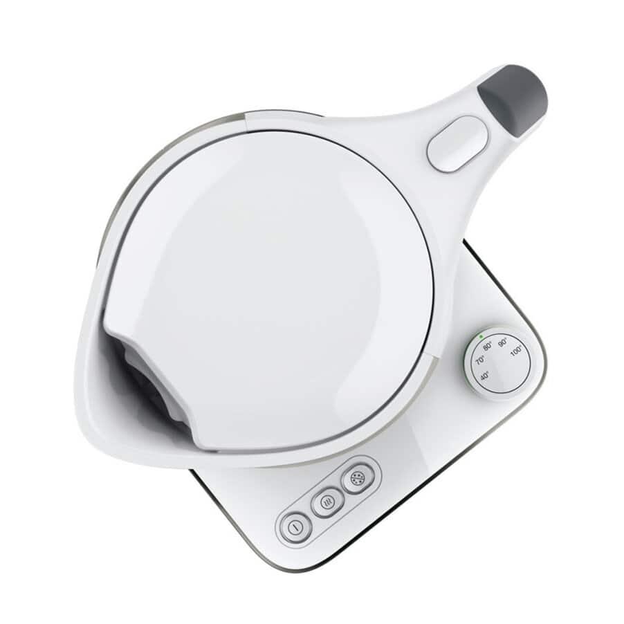 ID Breakfast Collection Kettles, undefined, undefined, Stainless steel / white