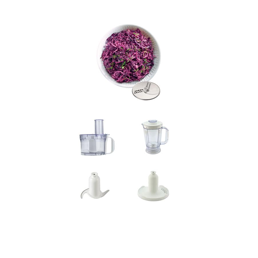 MultiPro Compact Food Processors, MultiPro Compact FDP301WH 2-in-1 Food Processor White, 0W22010033, White