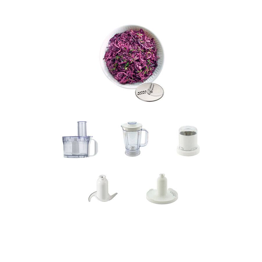 MultiPro Compact Food Processors, MultiPro Compact FDP301WH 2-in-1 Food Processor White, 0W22010033, White