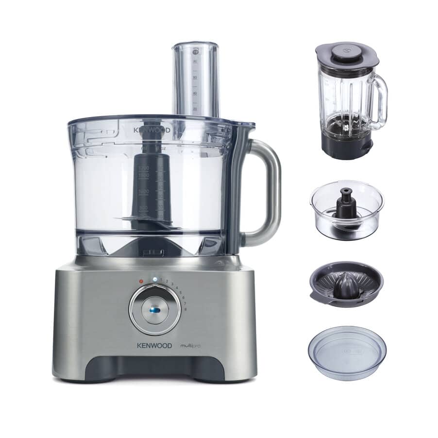 Foodprocessors en vleesmolens, MultiPro Sense FPM810, 0WFPM81002, Zilver