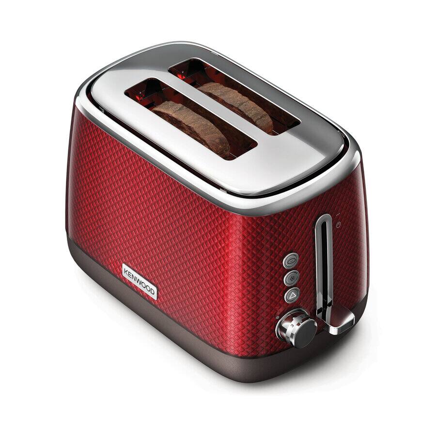 Prăjitoare de pâine, Prăjitor de pâine Mesmerine cu 2 compartimente roșu TCM811RD, 0W23011101, undefined