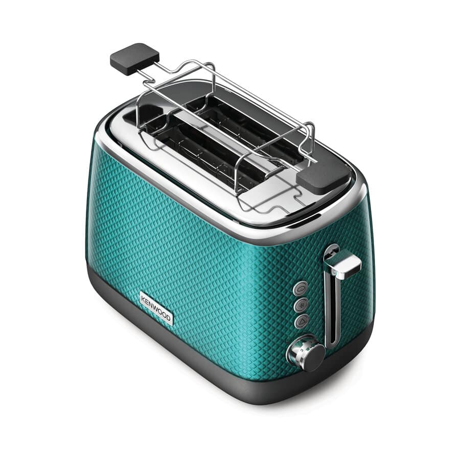 Toasters, Mesmerine 2 Slot Toaster Blue TCM811BL, 0W23011100, undefined