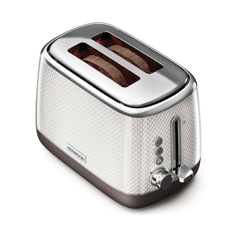 undefined, Prăjitor de pâine Mesmerine cu 2 compartimente roșu TCM811WH, undefined, undefined