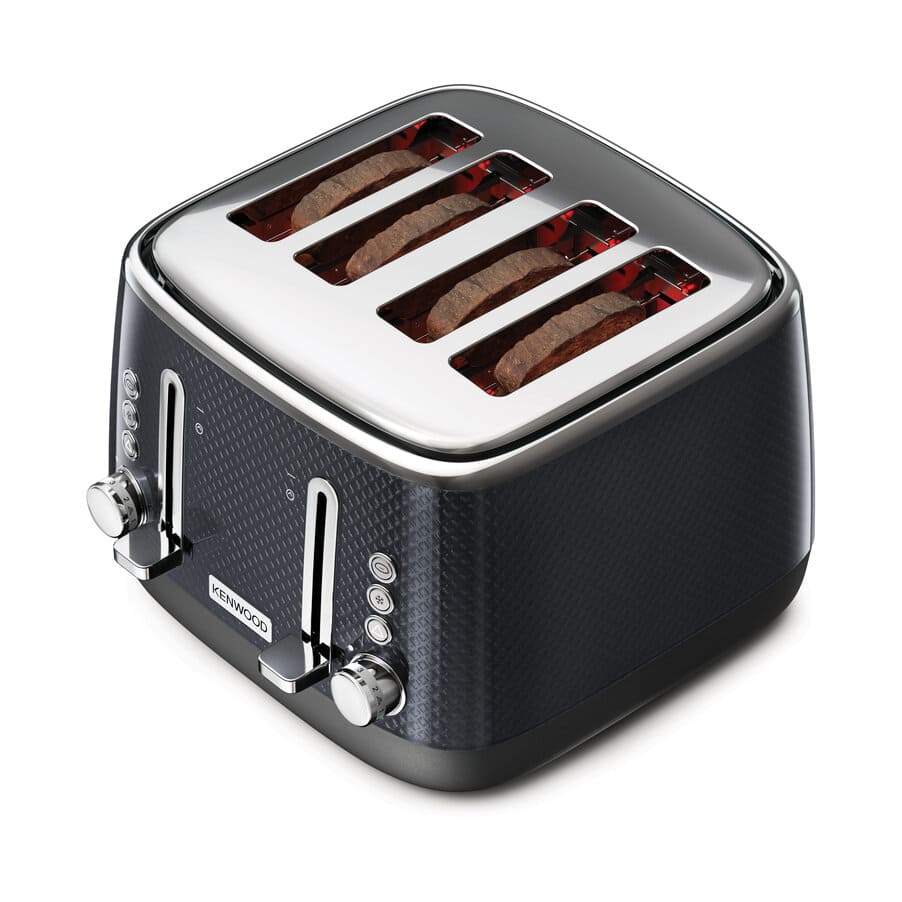 Tostapane, Mesmerine 4 Slot Toaster Black TFM810BK, 0W23011102, undefined