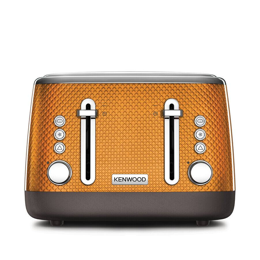 Broodroosters, Mesmerine 4 Slot Toaster Orange TFM810OR, 0W23011104, undefined