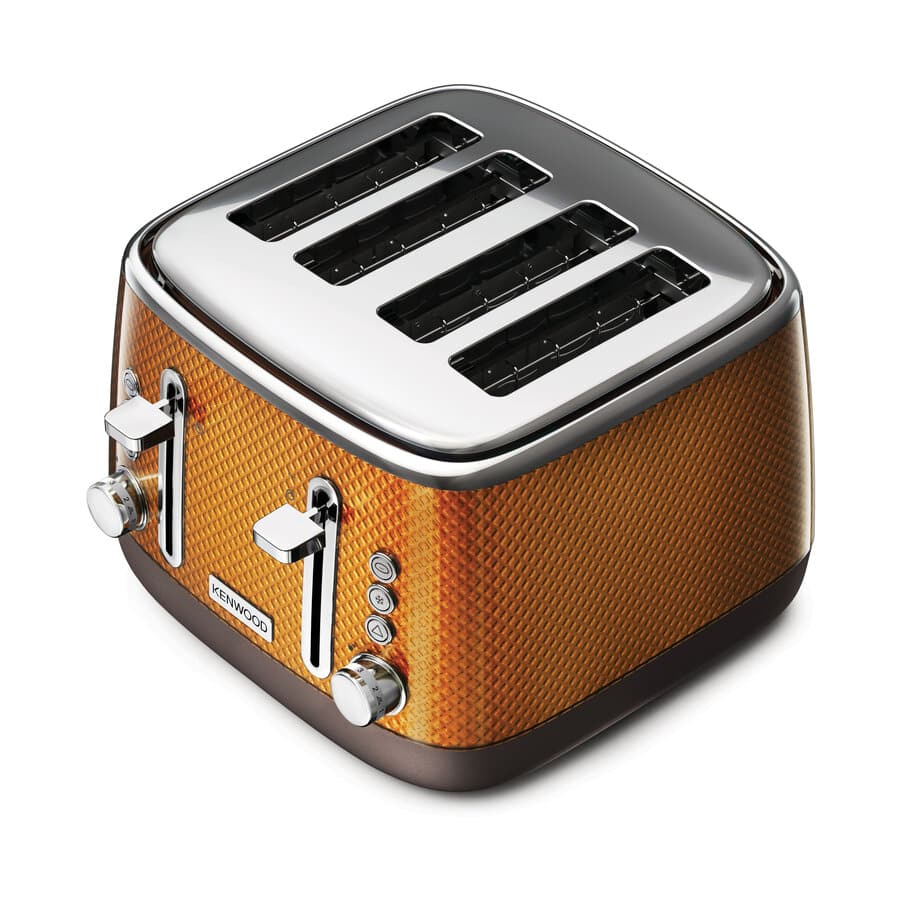 Broodroosters, Mesmerine 4 Slot Toaster Orange TFM810OR, 0W23011104, undefined