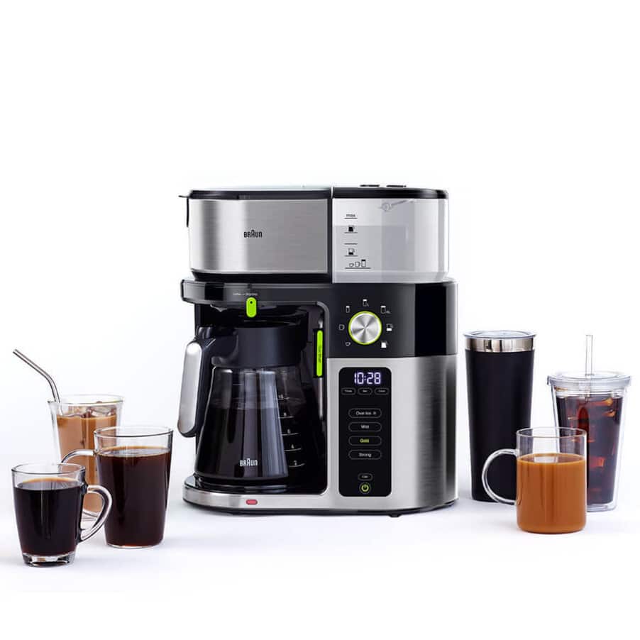 Macchine da caffè MultiServe, undefined, undefined, Acciaio inox / nero