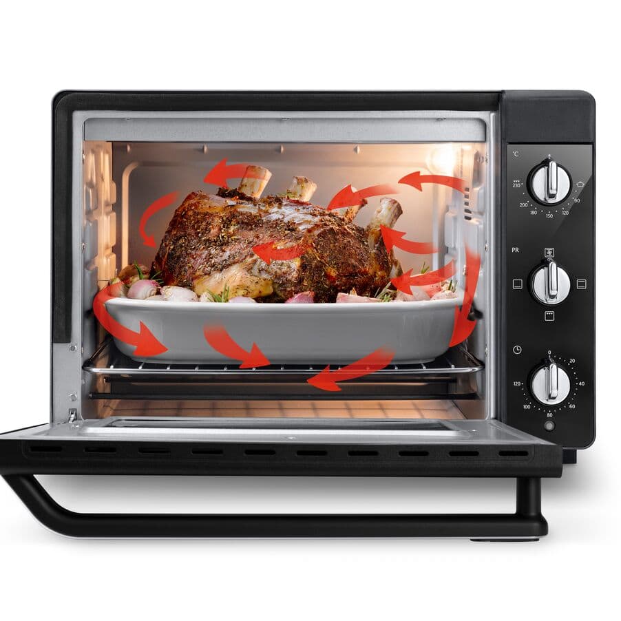 undefined, EO40112.BK Large cavities 40 litres Electric oven, undefined, Negro