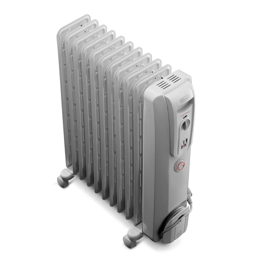Oil Column Heaters, Thermo Oil Column Heater 2400W with Timer DL2401T, 0108776301, White