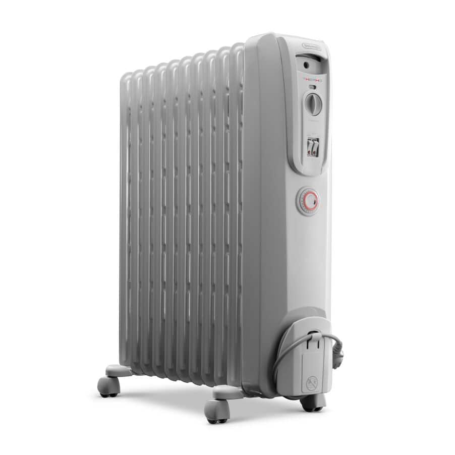 Oil Column Heaters, Thermo Oil Column Heater 2400W with Timer DL2401T, 0108776301, White