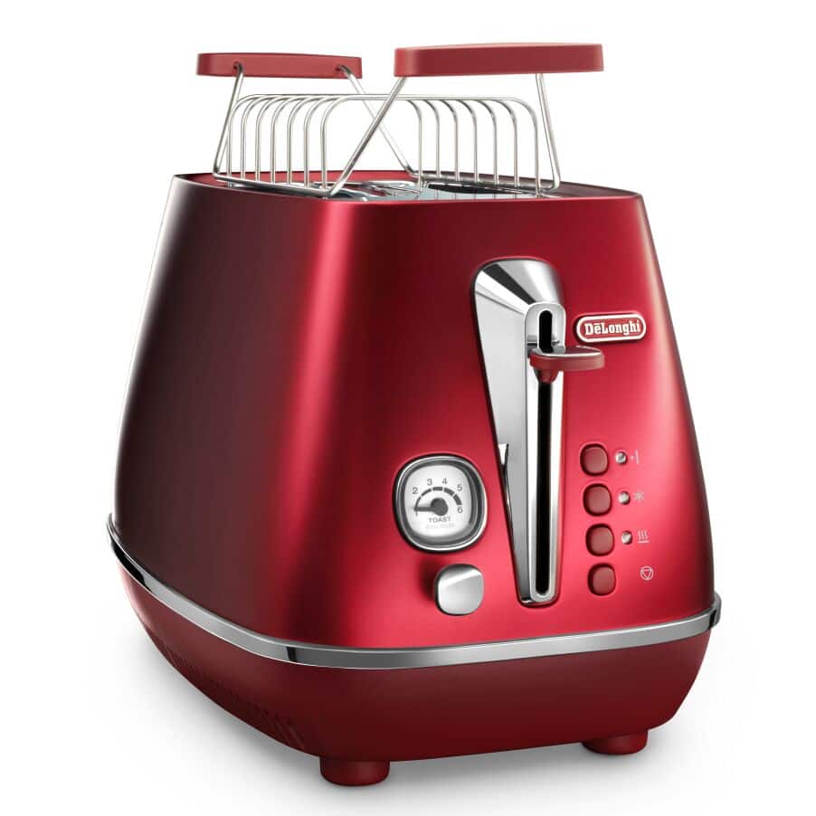 Tosteri Distinta, CTI2103.R Distinta Flair Toaster, 0230120057, Crvena