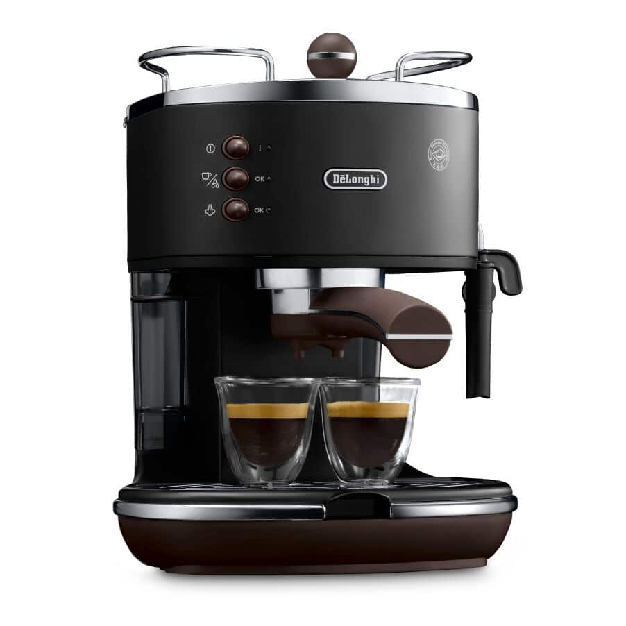 Macchina Caffe Cialde e Polvere De Longhi Espresso Icona ECO 311.BK