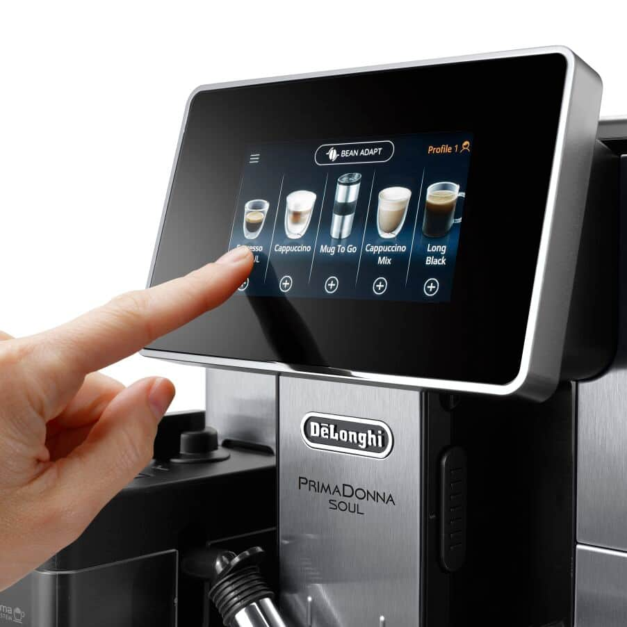 PrimaDonna Soul ECAM610.75.MB One Touch Bean to Cup coffee machine Detail