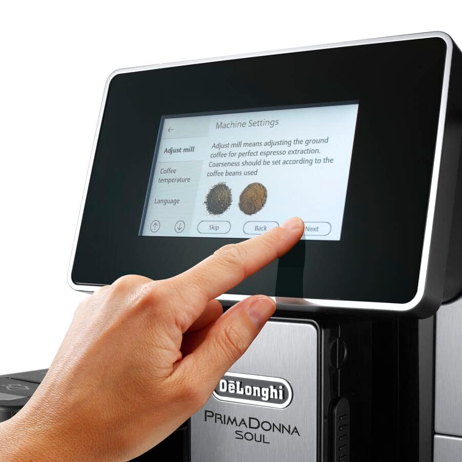 PrimaDonna Soul ECAM610.75.MB One Touch Bean to Cup coffee machine Detail