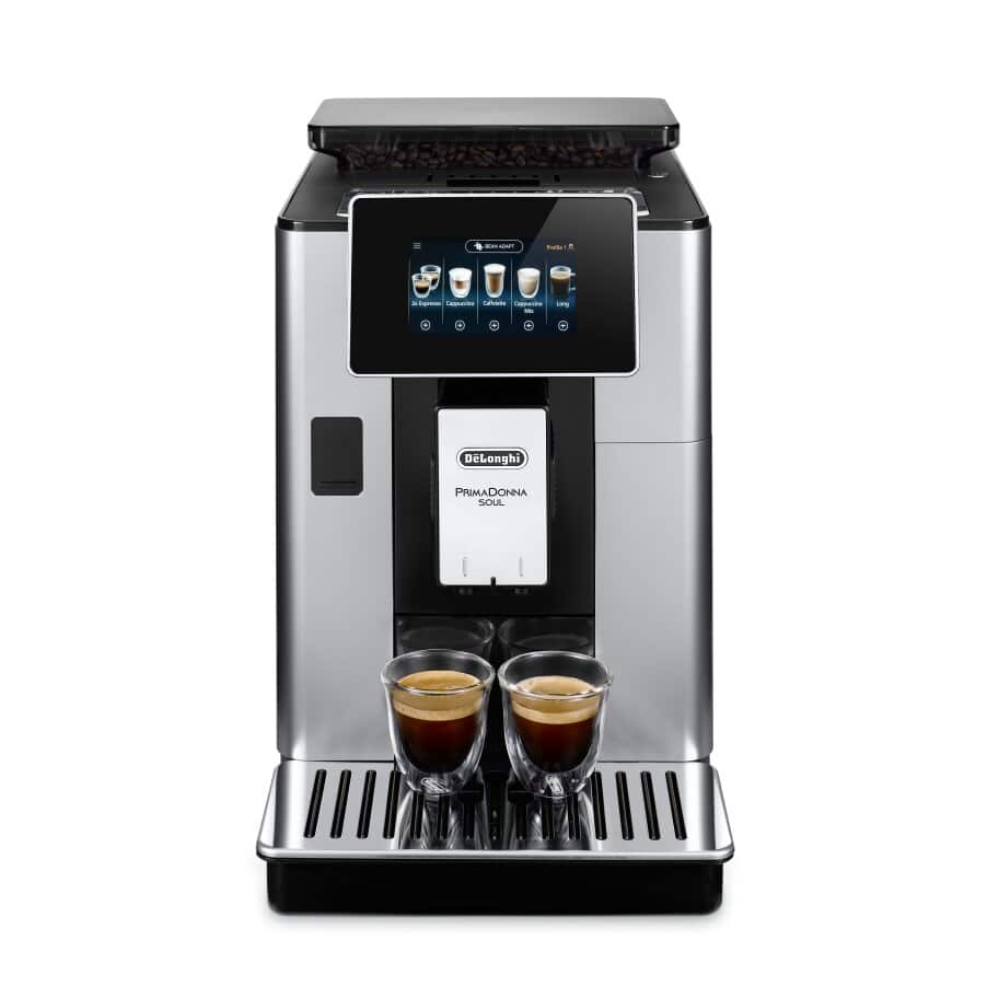 De'Longhi SECOND CHOICE PrimaDonna Soul ECAM610.55.SBsecond | Silber und Schwarz