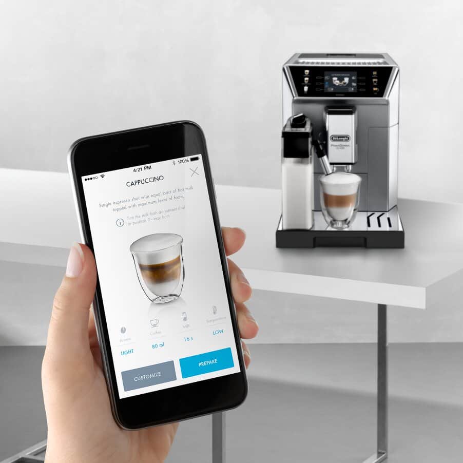 De'Longhi SECOND CHOICE PrimaDonna Class ECAM550.65.MSsecond | MetallSilber