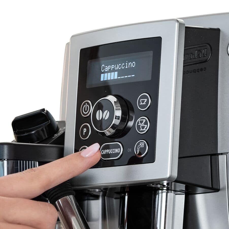 Cafetera superautomática De'Longhi ECAM 23.460.SB. Grano Y Molido.  Sistema“LatteCrema”. Iluminación De La Taza. 1450 W - Expresso y cafeteras  - Los mejores precios