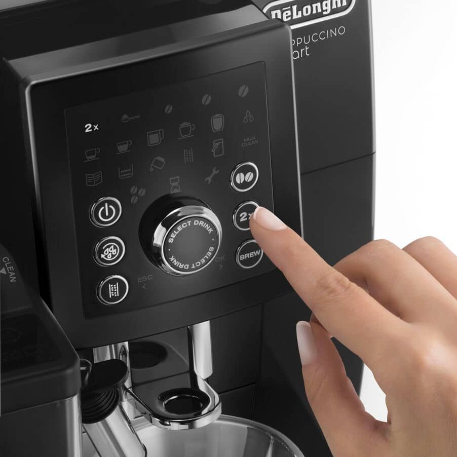 Generalüberholte Kaffeevollautomaten, Generalüberholter Kaffeevollautomat ECAM23.266.B EX:4-second der 23er-Serie, XB10132215392, Schwarz