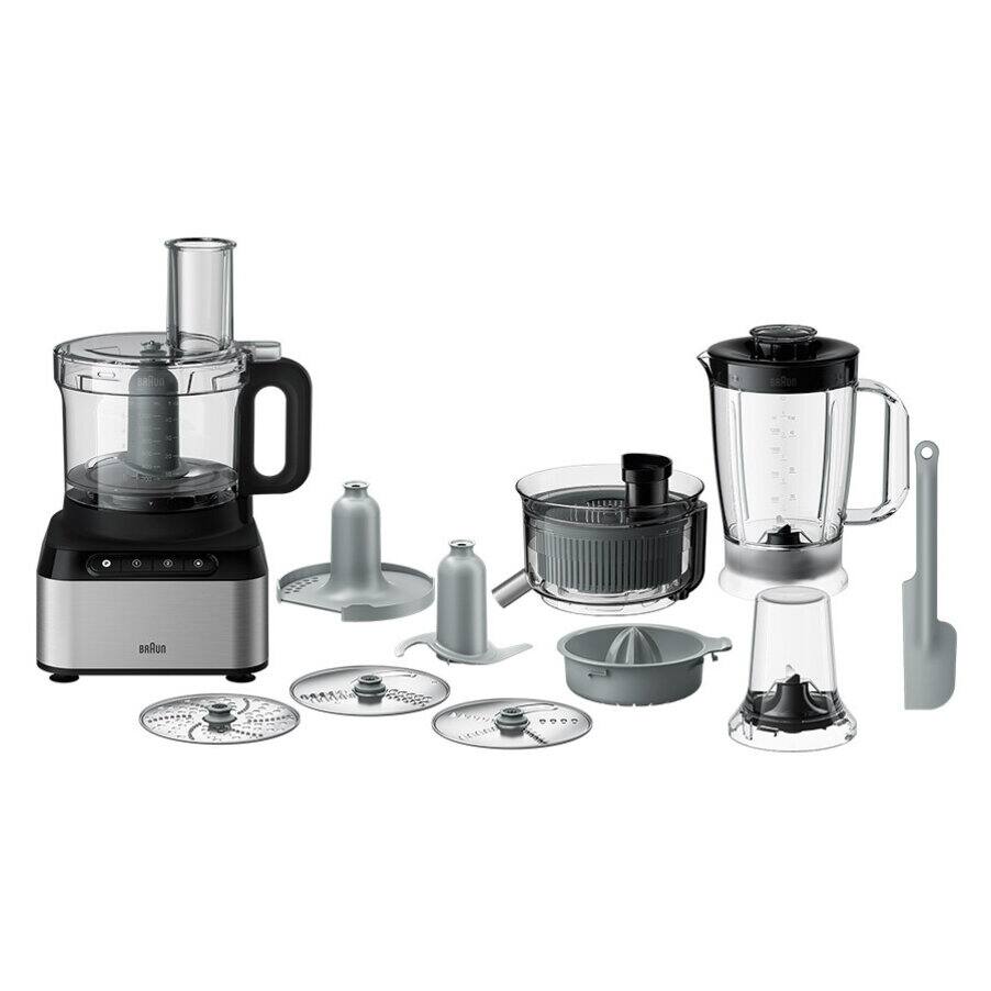 PurEase Food processors, undefined, undefined, Stainless steel / black